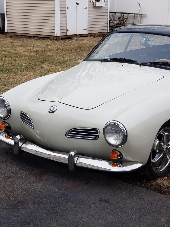 Volkswagen Karmann Ghia Euro style bumpers (1970-1971 ...