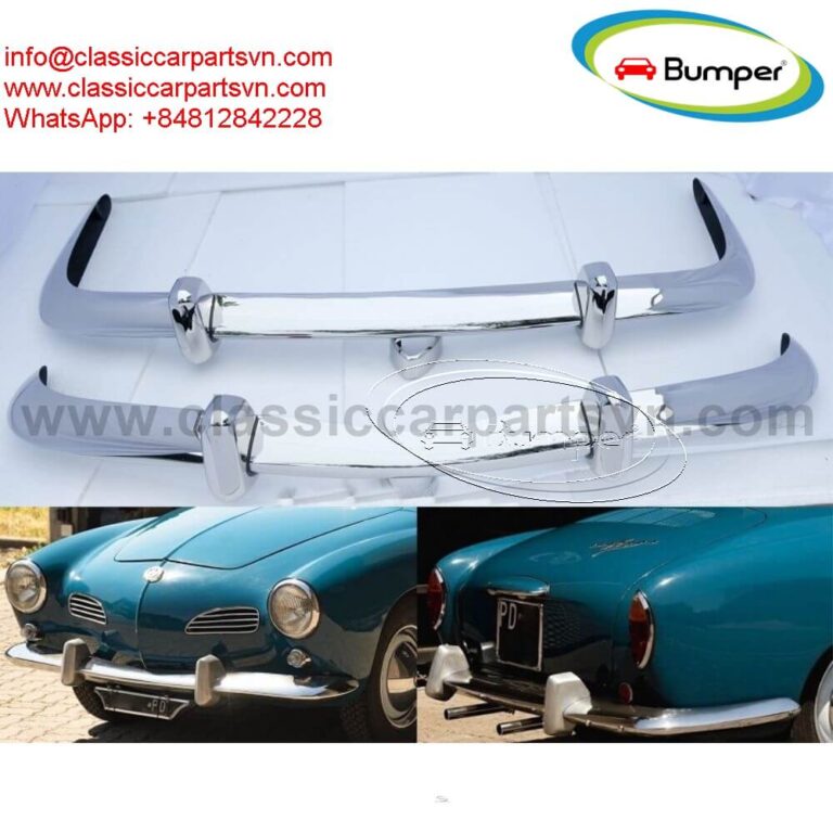 Volkswagen Karmann Ghia Euro style bumpers (1955 - 1966) new ...