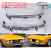 Alfa Romeo 1750 GTV Coupe S 2 bumpers (1970-1977) with overriders new