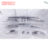 BMW E21 bumpers without holes rubber trims (1975-1983) new
